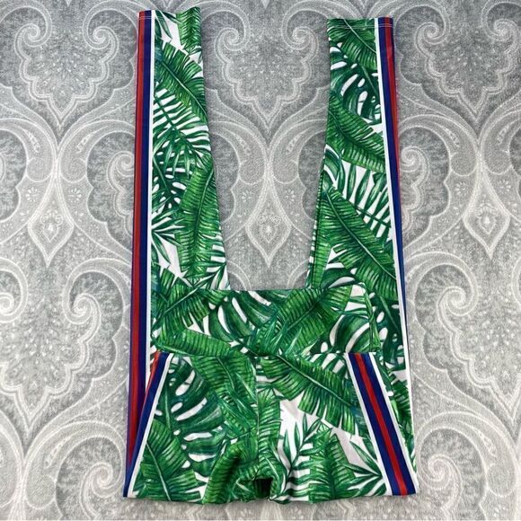 Goldsheep Palm Print leggings  - Picture 3 of 4